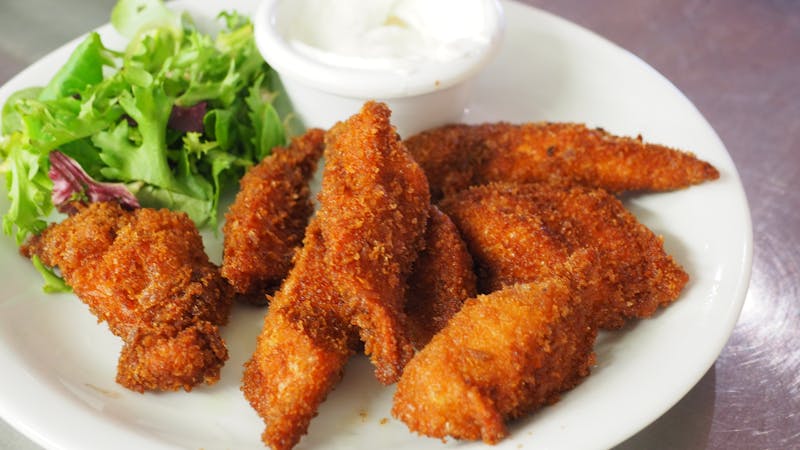 Starbird 3-Piece Chicken Tenders with dipping sauce